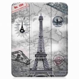 Beskyttelse Deksel Til iPad 10.9" (2022) Stylusholder Til Eiffeltårnet
