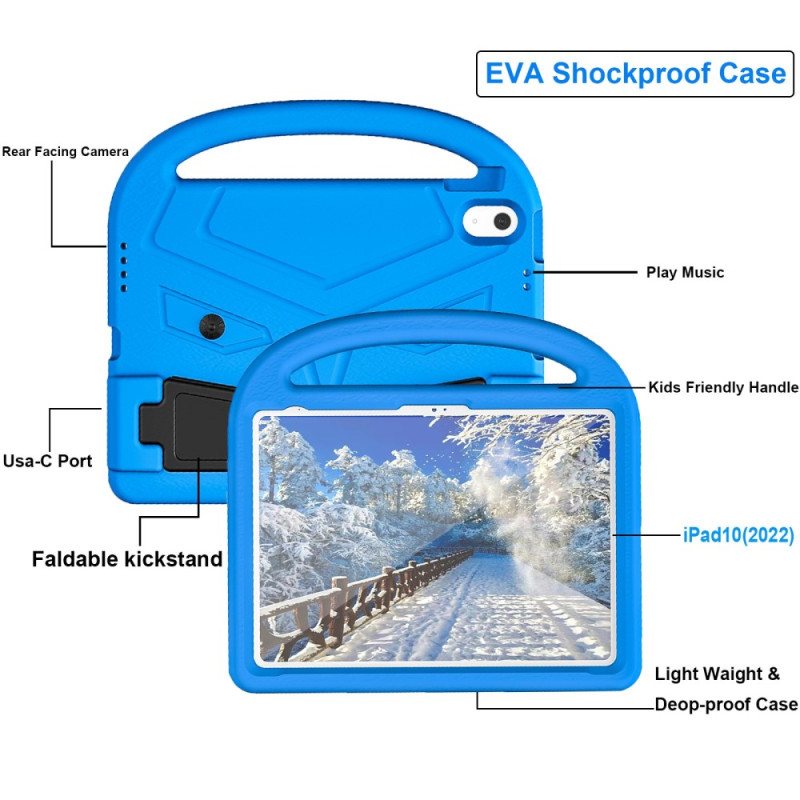 Deksel Til iPad 10.9" (2022) Eva-skum For Barn