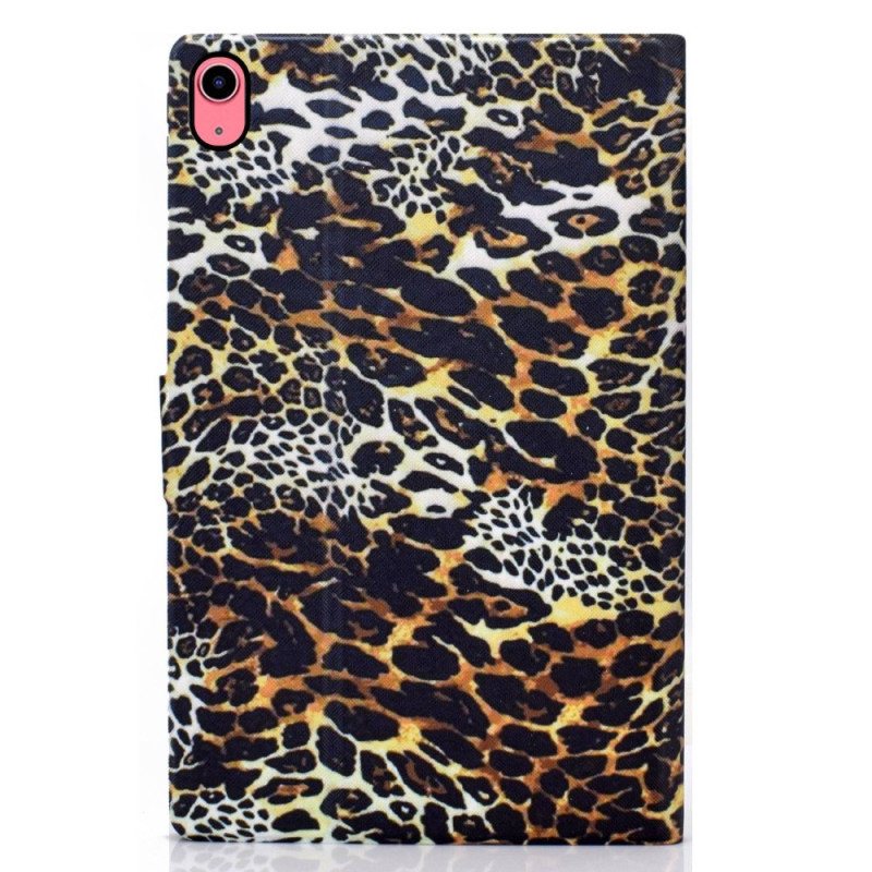 Folio Deksel Til iPad 10.9" (2022) Leopard Stil