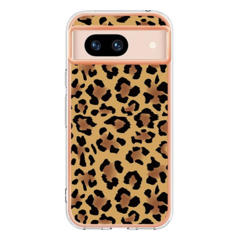 Deksel Google Pixel 8a Leopardtrykk Beskyttelse Deksel