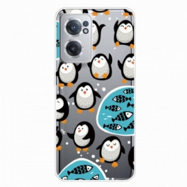 Deksel Til OnePlus Nord CE 2 5G Gale Pingviner