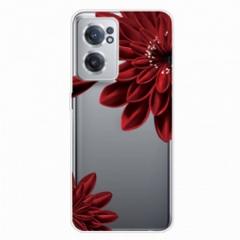 Deksel Til OnePlus Nord CE 2 5G Scarlet Blomst