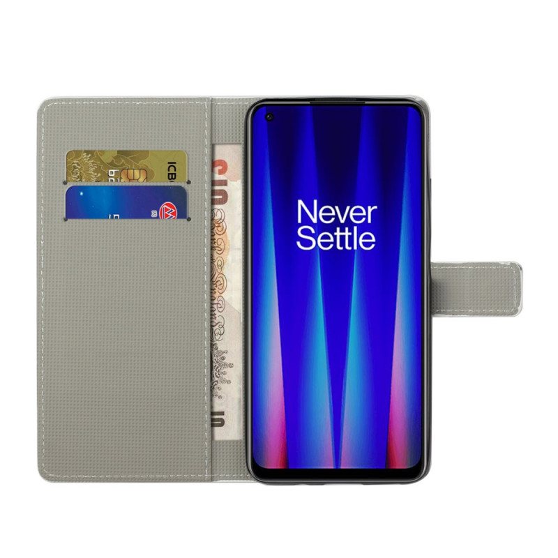 Folio Deksel Til OnePlus Nord CE 2 5G Fuglegrener