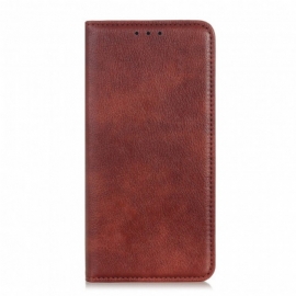 Beskyttelse Deksel Til Xiaomi Mi 11 Lite 4G / 5G / 5G NE Folio Deksel Elegance Split Litchi Leather