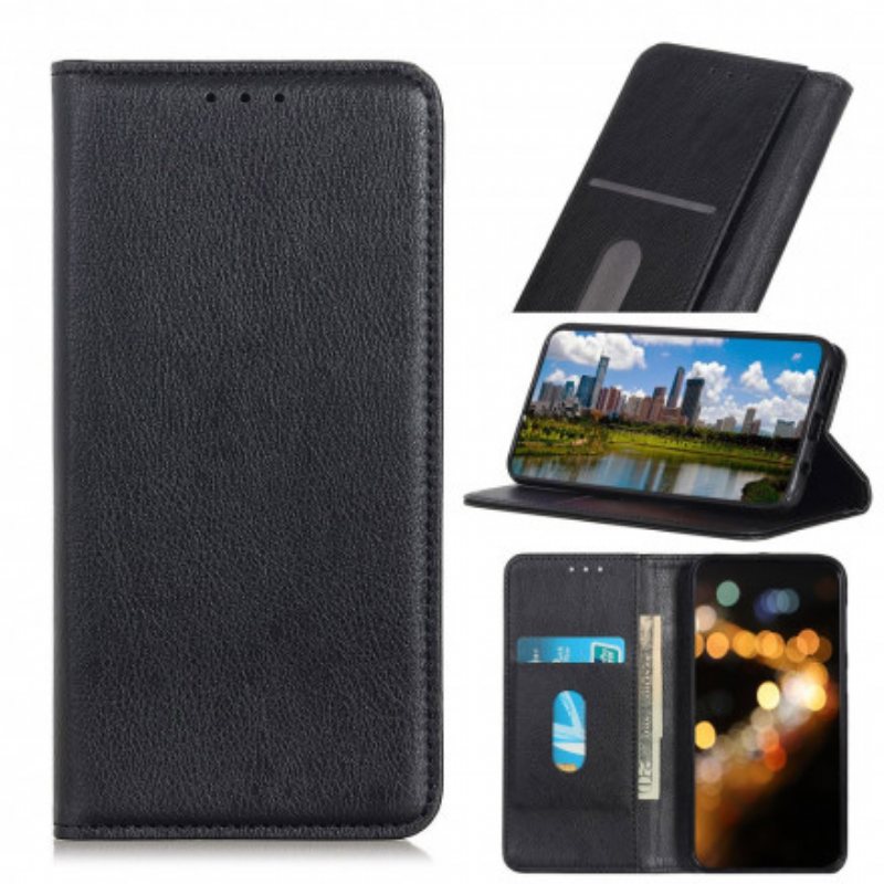 Beskyttelse Deksel Til Xiaomi Mi 11 Lite 4G / 5G / 5G NE Folio Deksel Elegance Split Litchi Leather