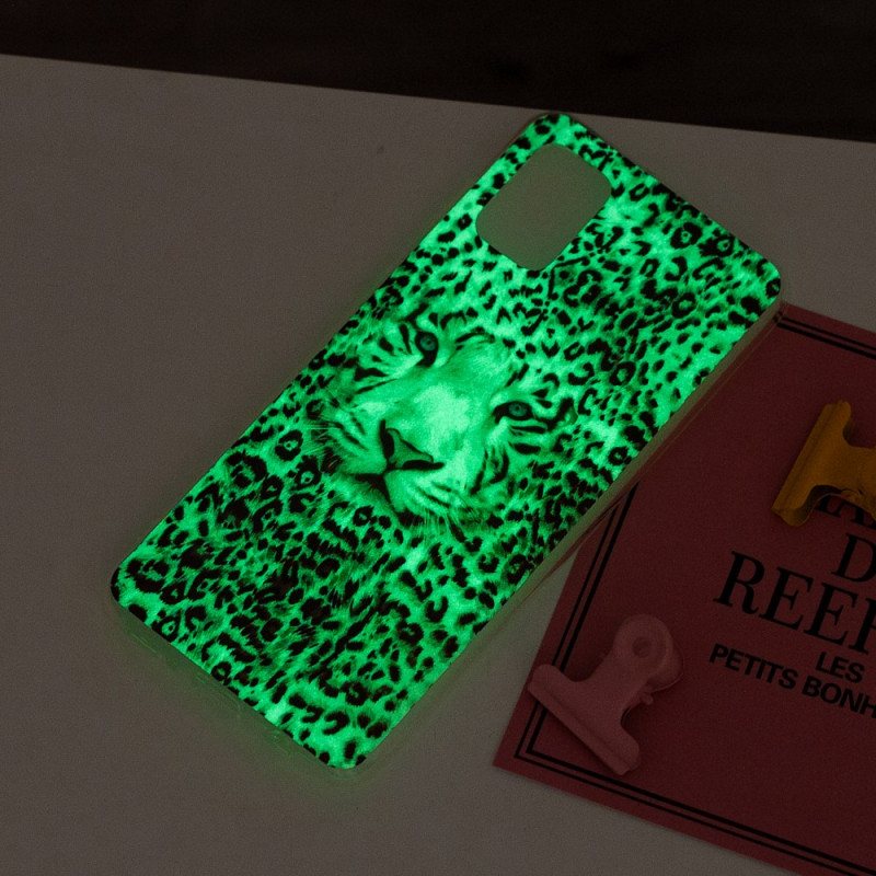 Deksel Til Xiaomi Mi 11 Lite 4G / 5G / 5G NE Leopard Fluorescerende