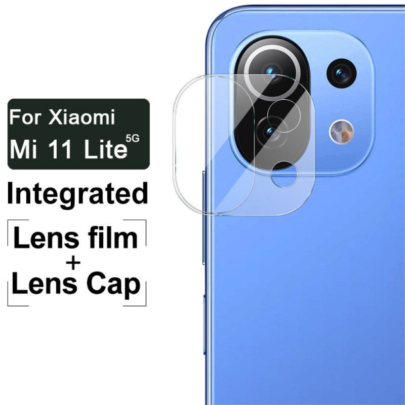 Fullt Beskyttende Herdet Glassobjektiv For Xiaomi 11 Lite 5G Ne/Mi 11 Lite 4G/5G