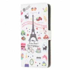 Lærdeksel Til Xiaomi Mi 11 Lite 4G / 5G / 5G NE Jeg Elsker Paris