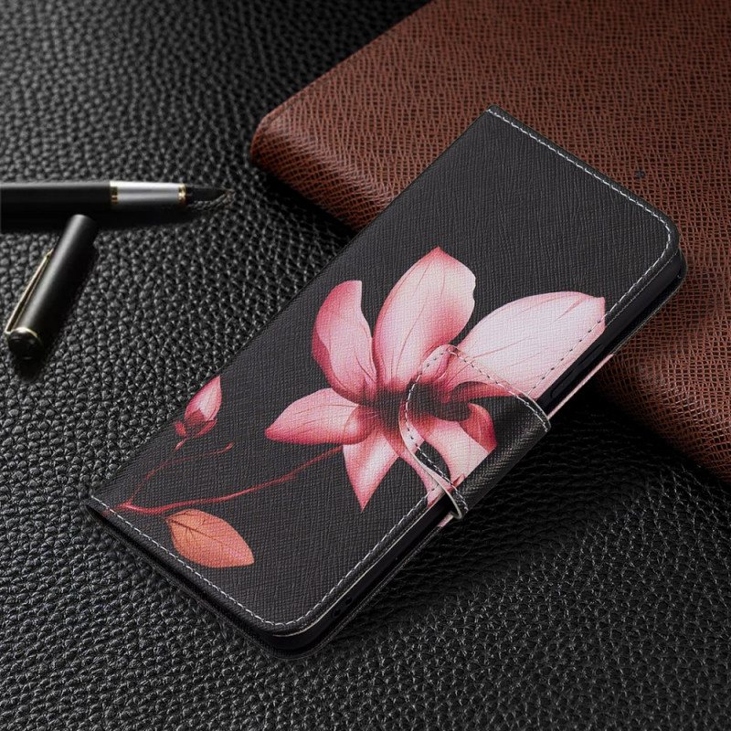 Lærdeksel Til Xiaomi Mi 11 Lite 4G / 5G / 5G NE Rosa Blomst