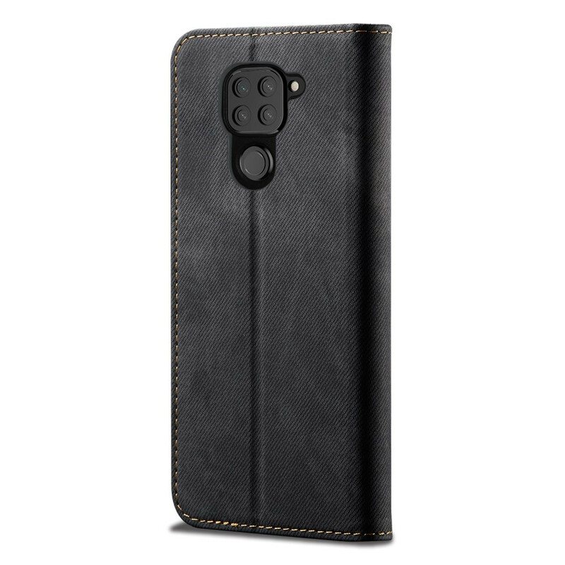 Beskyttelse Deksel Til Xiaomi Redmi Note 9 Folio Deksel Denim Stoff