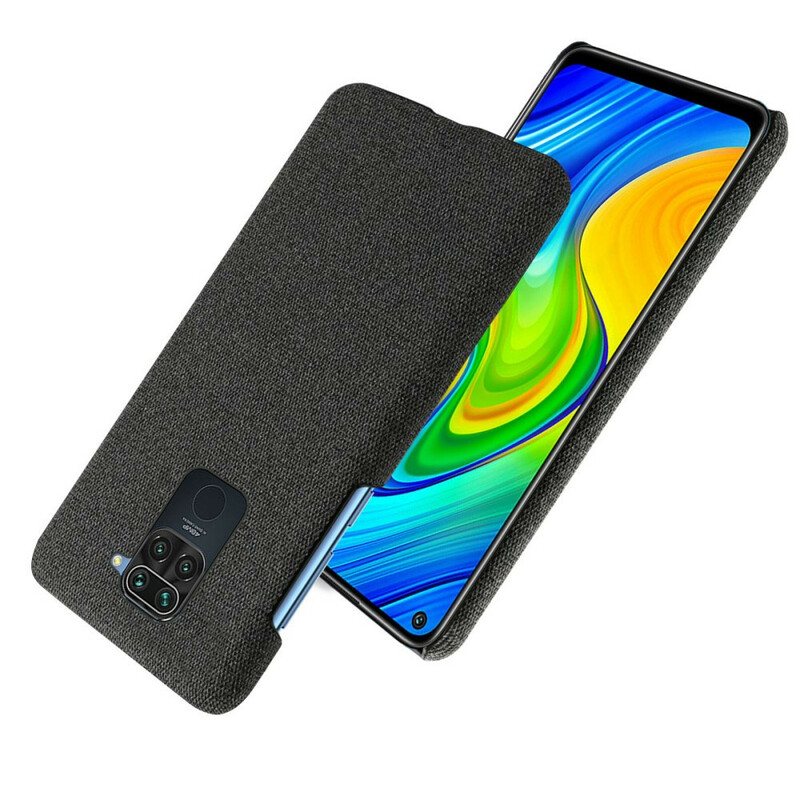 Deksel Til Xiaomi Redmi Note 9 Tekstur Av Stoff