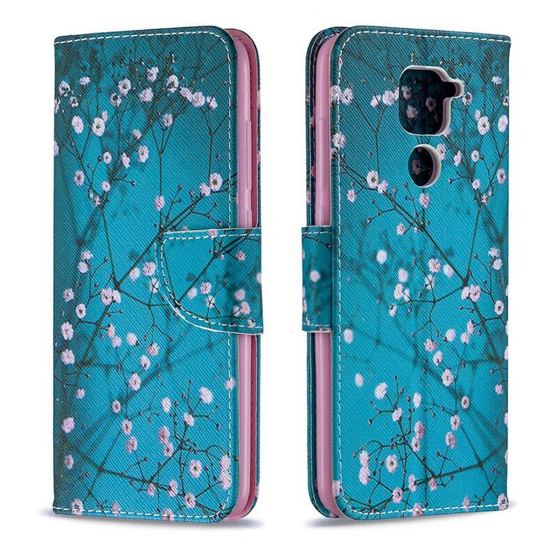 Folio Deksel Til Xiaomi Redmi Note 9 Blossom Tree