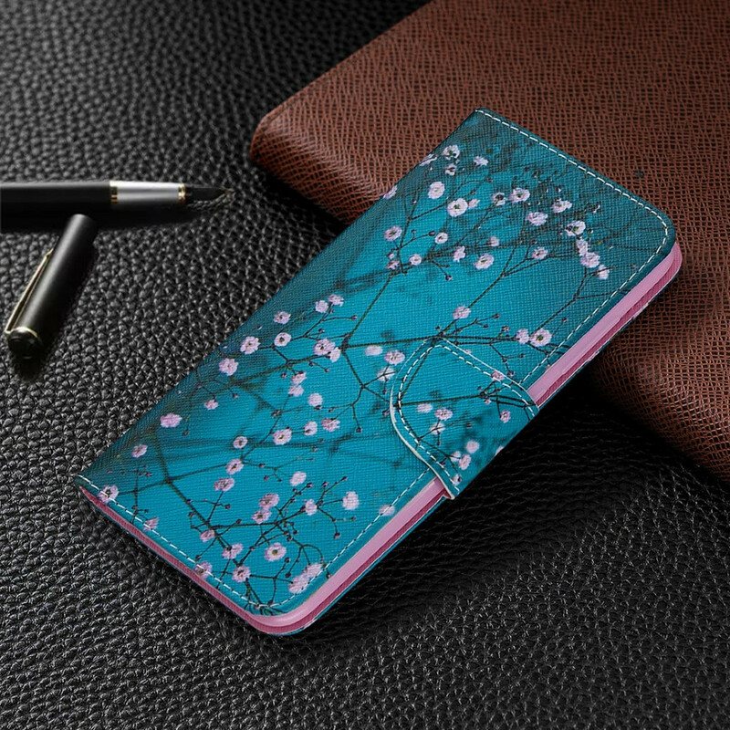 Folio Deksel Til Xiaomi Redmi Note 9 Blossom Tree