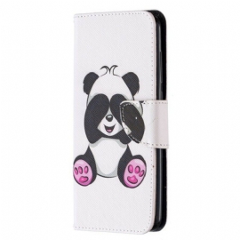 Folio Deksel Til Xiaomi Redmi Note 9 Panda Moro