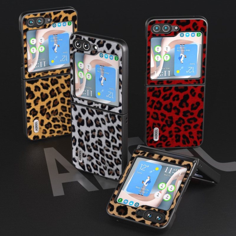 Deksel Samsung Galaxy Z Flip 5 Leopard Abeel