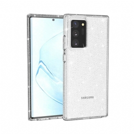 Deksel Til Samsung Galaxy Note 20 Ultra Glitterpulver