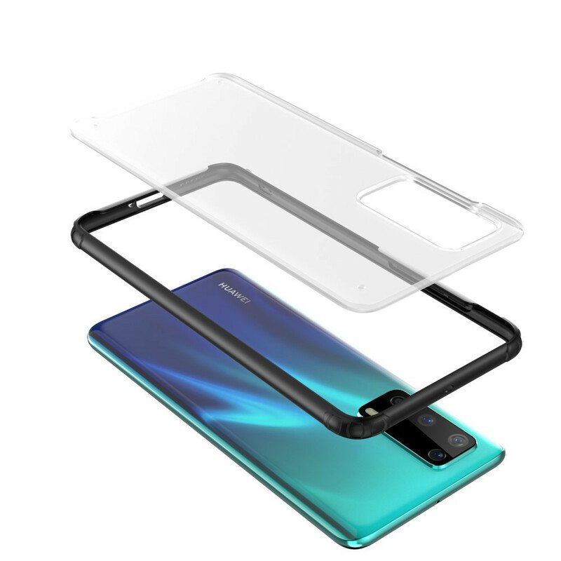 Deksel Til Huawei P40 Hybrid Design Silikonkanter