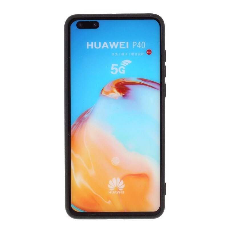 Deksel Til Huawei P40 Matt Glitter