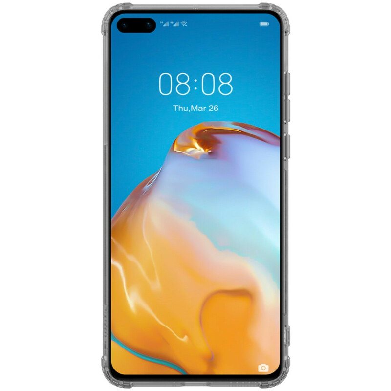 Mobildeksel Til Huawei P40 Forsterket Transparent Nillkin