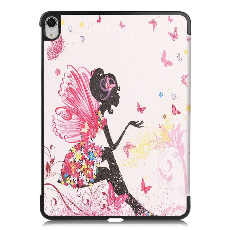 Beskyttelse Deksel Til iPad Air (2022) (2020) Floral Fairy Imitert Skinn