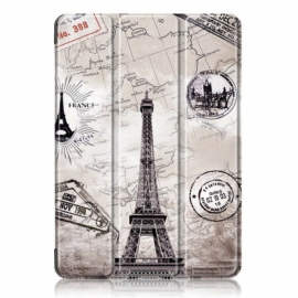 Beskyttelse Deksel Til iPad Air (2022) (2020) Retro Eiffeltårnet