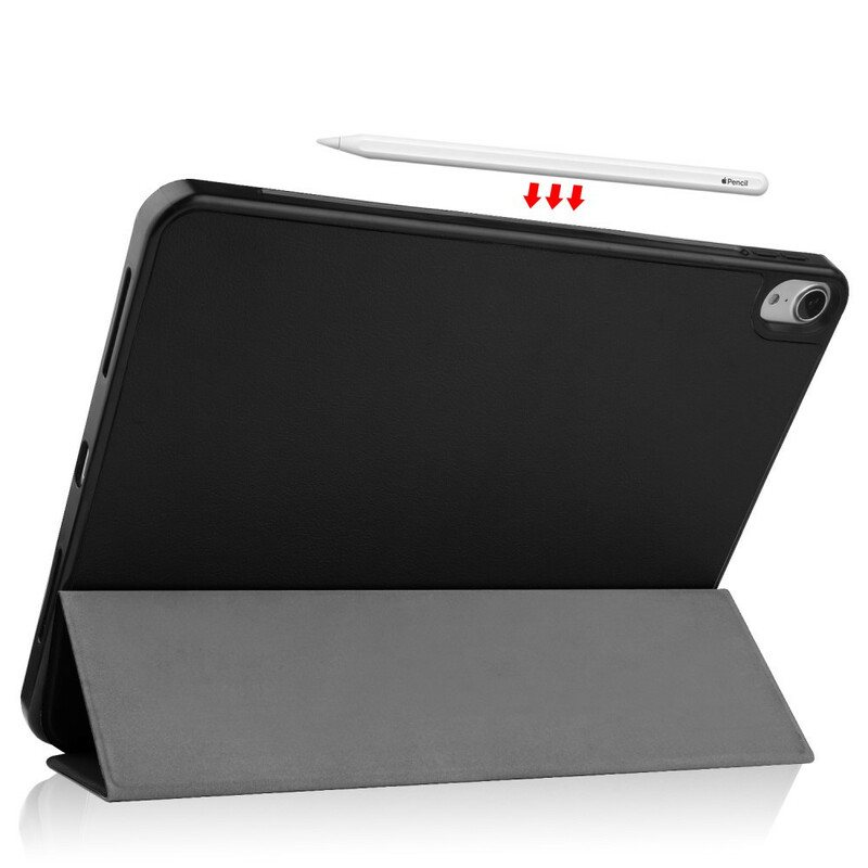 Beskyttelse Deksel Til iPad Air (2022) (2020) Style Litchi Leather Stylus Holder