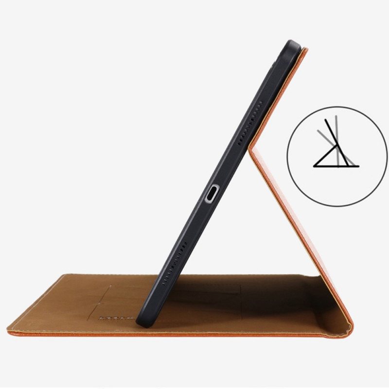 Etui Til iPad Air (2022) (2020) Gebei Imitert Litchi