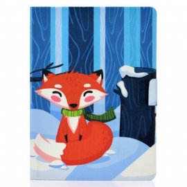 Folio Deksel Til iPad Air (2022) (2020) Enchanted Fox