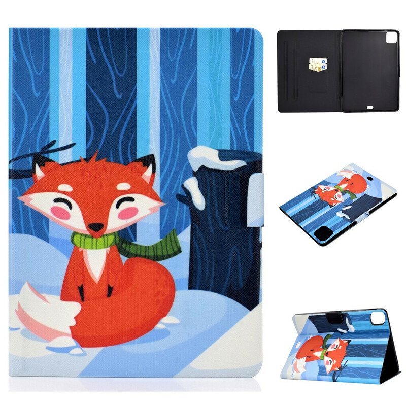 Folio Deksel Til iPad Air (2022) (2020) Enchanted Fox