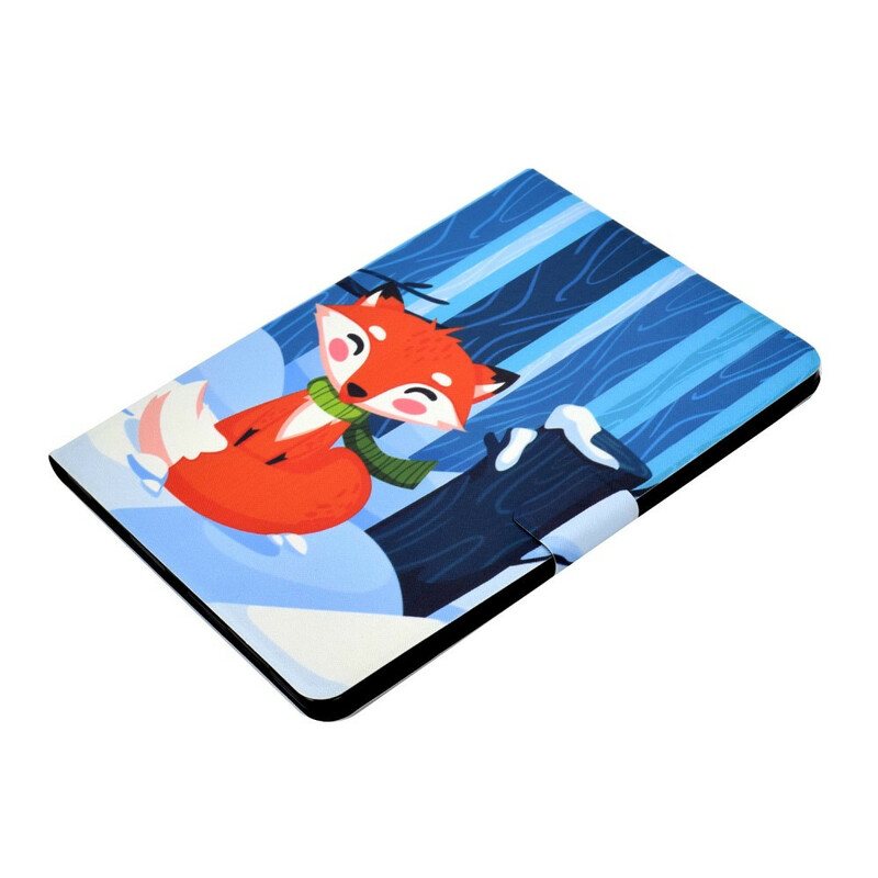 Folio Deksel Til iPad Air (2022) (2020) Enchanted Fox