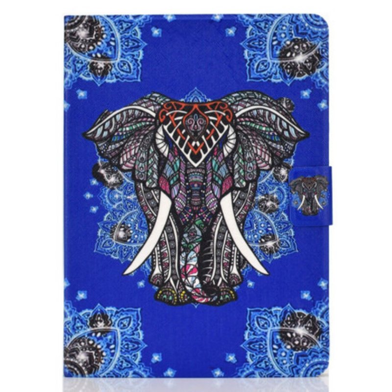 Folio Deksel Til iPad Air (2022) (2020) Mandala Elefant