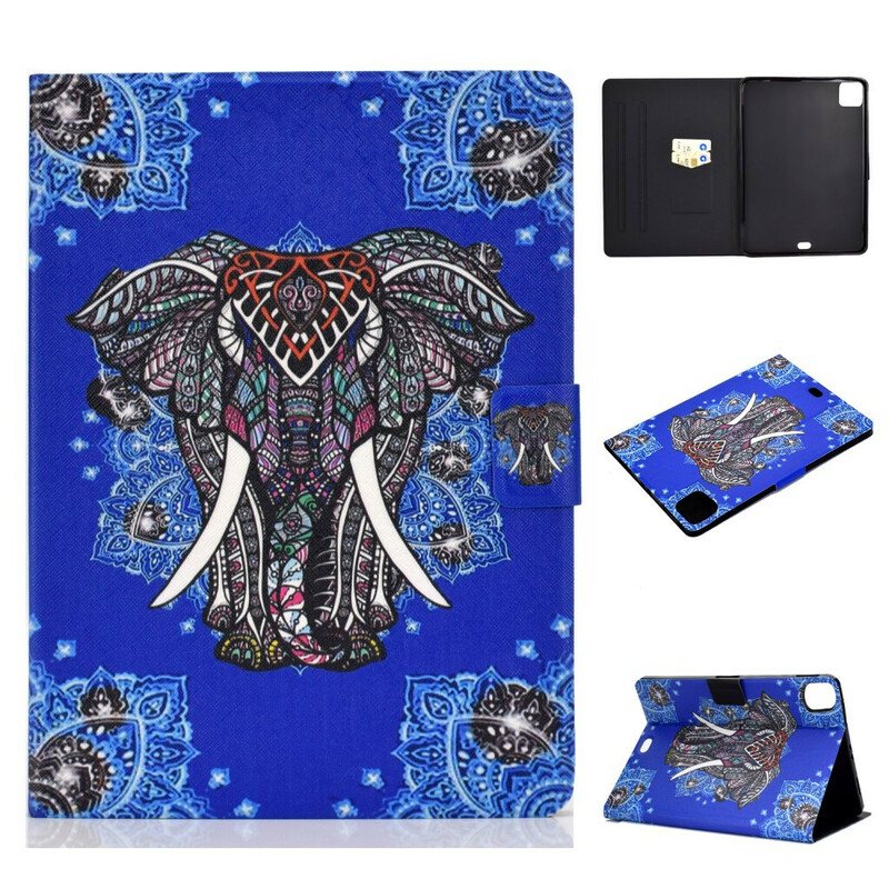 Folio Deksel Til iPad Air (2022) (2020) Mandala Elefant