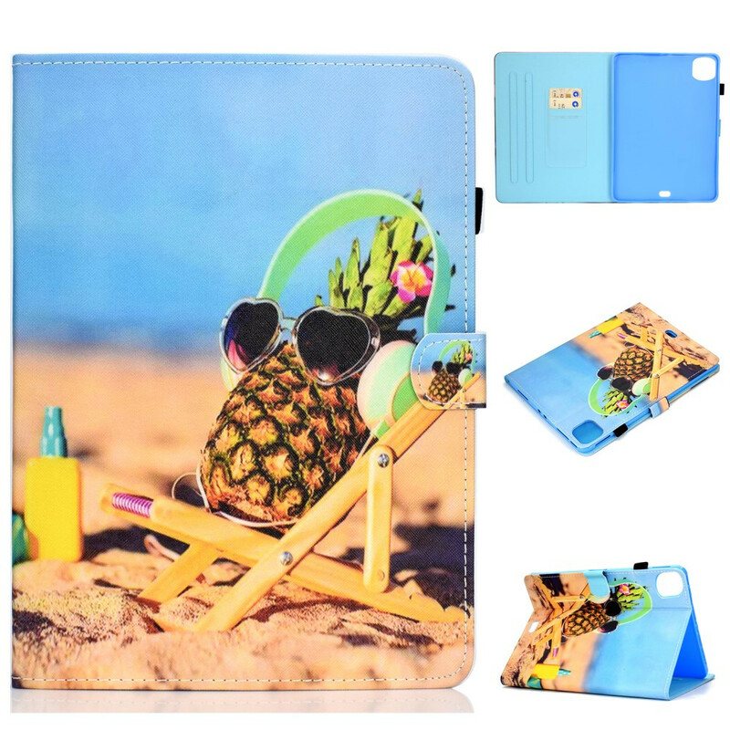 Folio Deksel Til iPad Air (2022) (2020) Pineapple Beach