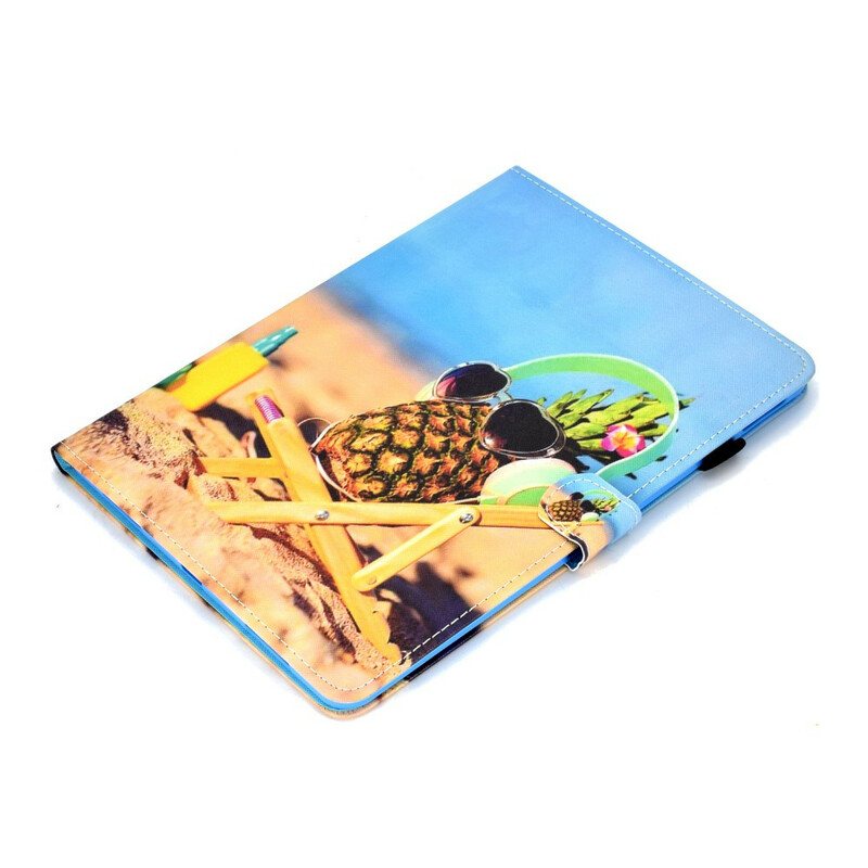 Folio Deksel Til iPad Air (2022) (2020) Pineapple Beach