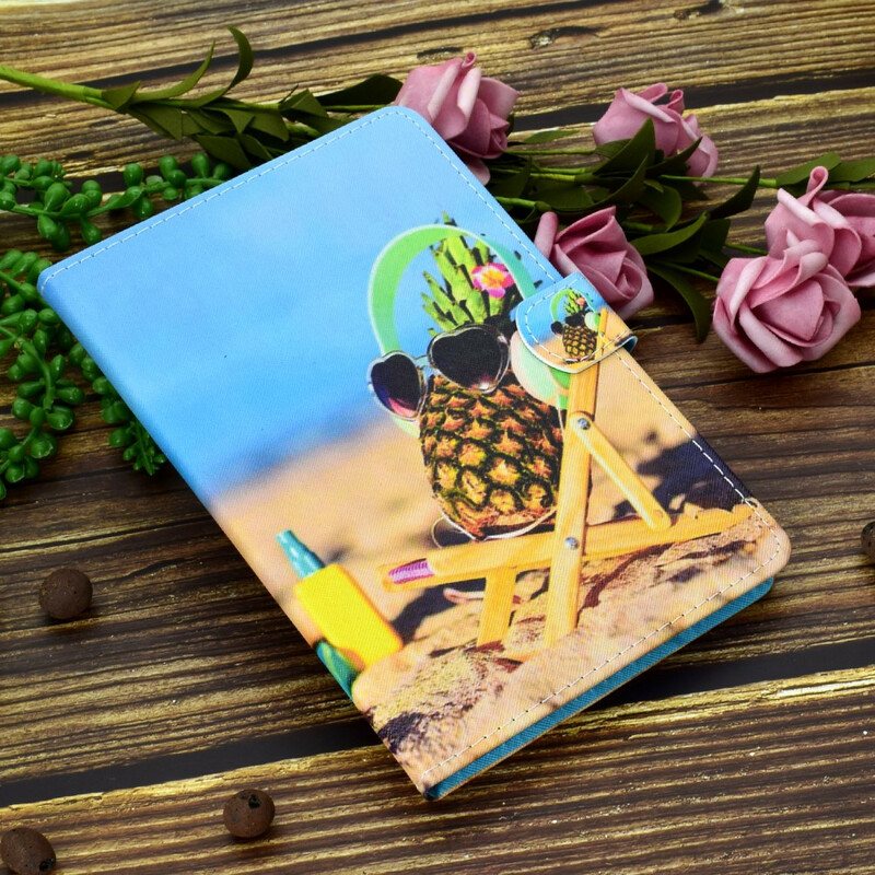 Folio Deksel Til iPad Air (2022) (2020) Pineapple Beach