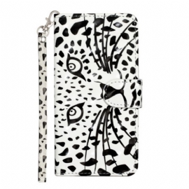 Folio Deksel Samsung Galaxy S24 Ultra 5g Leopardhode