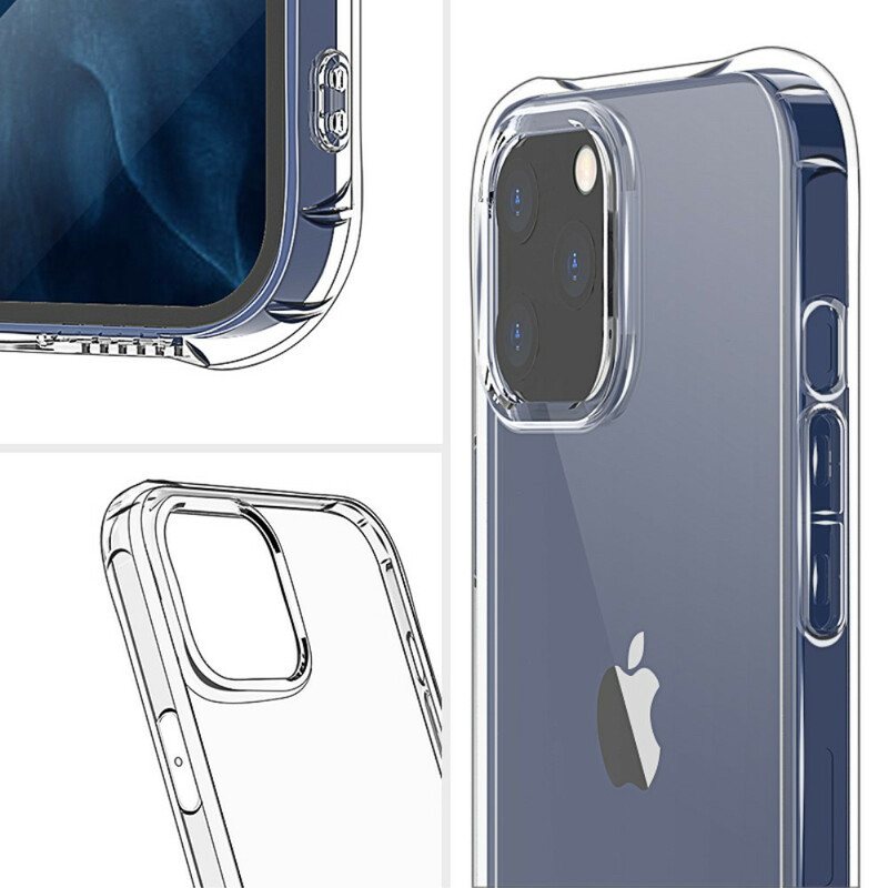 Deksel Til iPhone 12 Pro Max Gjennomsiktig Leeu-design