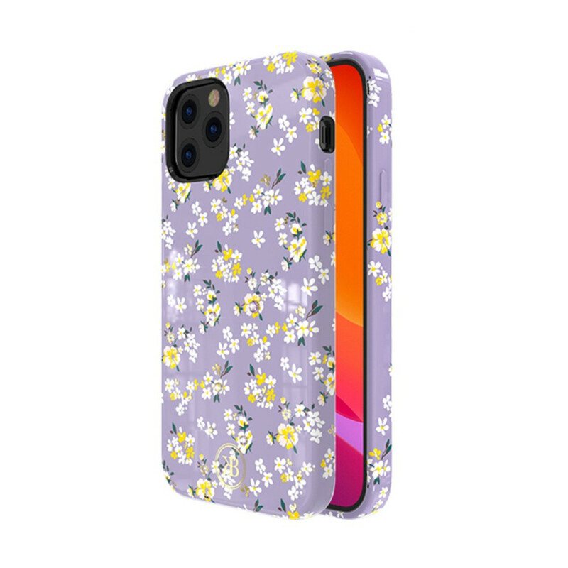 Deksel Til iPhone 12 Pro Max Kingxbar Blomster