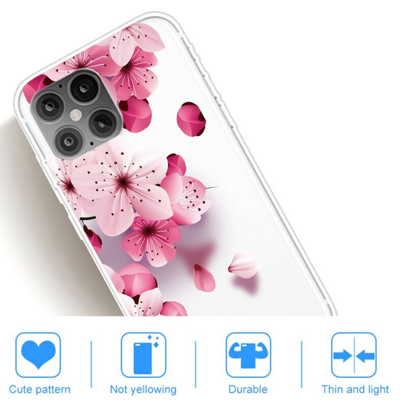 Deksel Til iPhone 12 Pro Max Premium Blomster