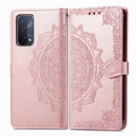 Folio Deksel Til Oppo A54 5G / A74 5G Mandala Middelalder