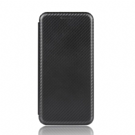 Beskyttelse Deksel Til Huawei Y5p Folio Deksel Karbonfiber