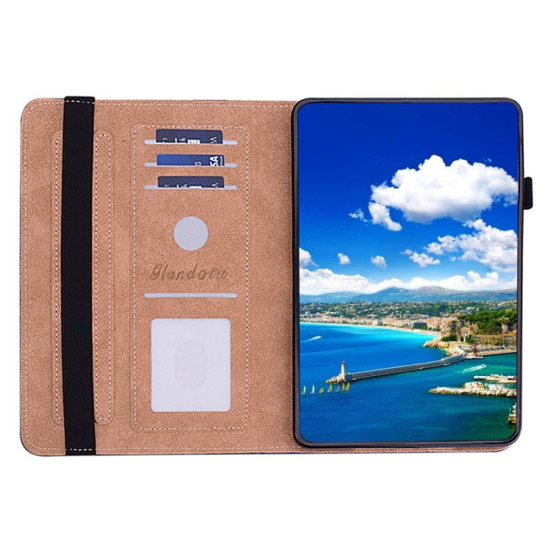 Case Etui Samsung Galaxy Tab S9 Fe Mobildeksel Plommeblomster