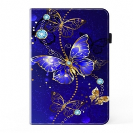 Etui Samsung Galaxy Tab S9 Fe Diamantsommerfugler