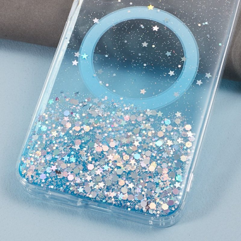 Deksel Samsung Galaxy S24 Plus 5g Magsafe-kompatibel Glitter