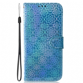 Folio Deksel Samsung Galaxy S24 Plus 5g Strappy Disco