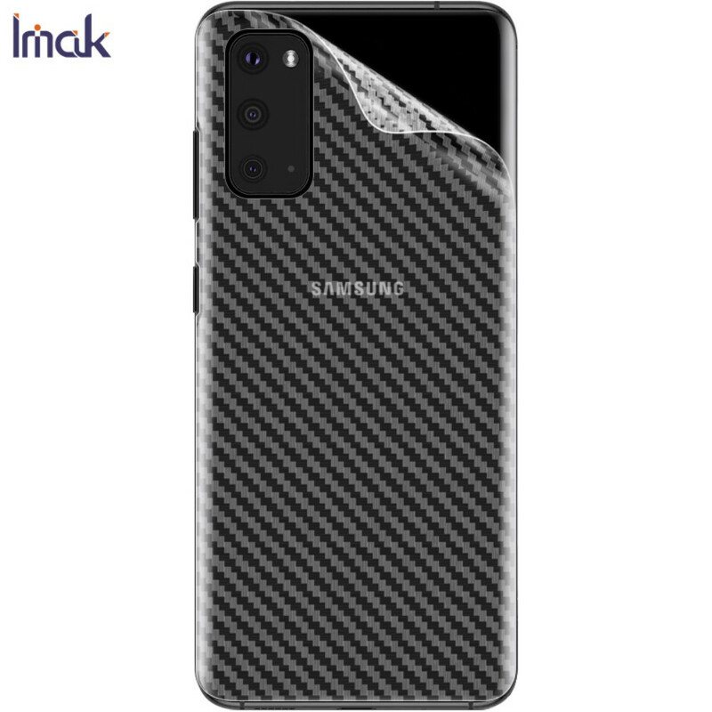 Bakfilm Til Samsung Galaxy S20 Style Carbon Imak