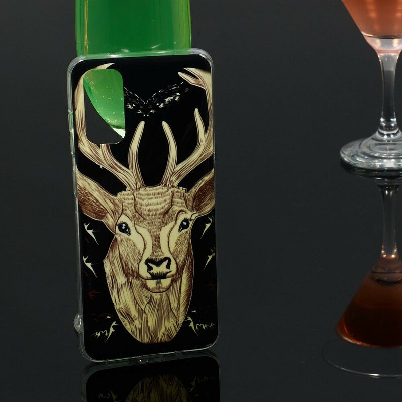 Deksel Til Samsung Galaxy S20 Fluorescerende Majestic Deer