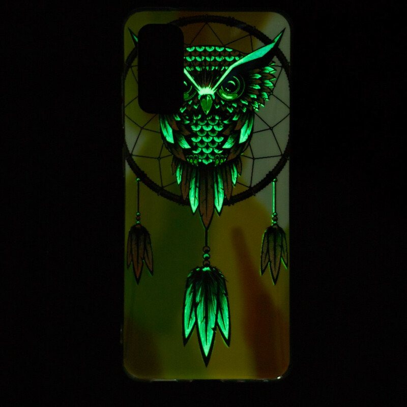 Deksel Til Samsung Galaxy S20 Fluorescerende Owl Dream Catcher