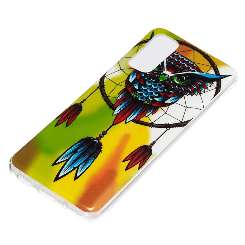 Deksel Til Samsung Galaxy S20 Fluorescerende Owl Dream Catcher