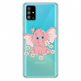 Deksel Til Samsung Galaxy S20 Sømløs Rosa Elefant